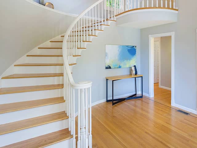 Wood Staircase House