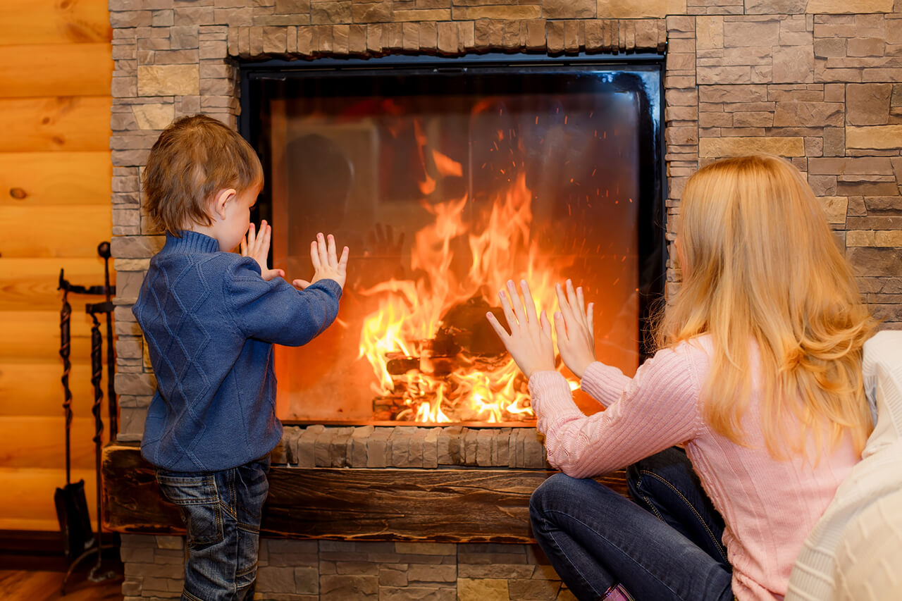 Keeping Your Children Safe Around Fireplaces & Stoves